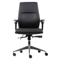 Fauteuil de direction Realspace London Cuir reconstitué Noir