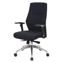 Siège de bureau Realspace London Tissu Noir