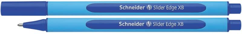 Stylo-bille Schneider Slider Edge XB Bleu 1,4 mm Extra large Bille Rechargeable