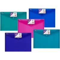 Pochette pour documents Snopake 14734 A4 PP (Polypropylène) 33 (l) x 24 (H) cm 5 Unités