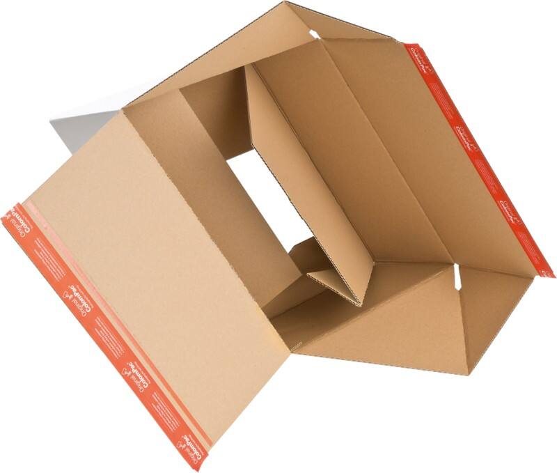 Caisse en carton ColomPac Carton ondulé 170 (l) x 238 (p) x 130 (h) mm Brun 10 unités