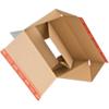 Caisse en carton ColomPac Carton ondulé 170 (l) x 238 (p) x 130 (h) mm Brun 10 unités