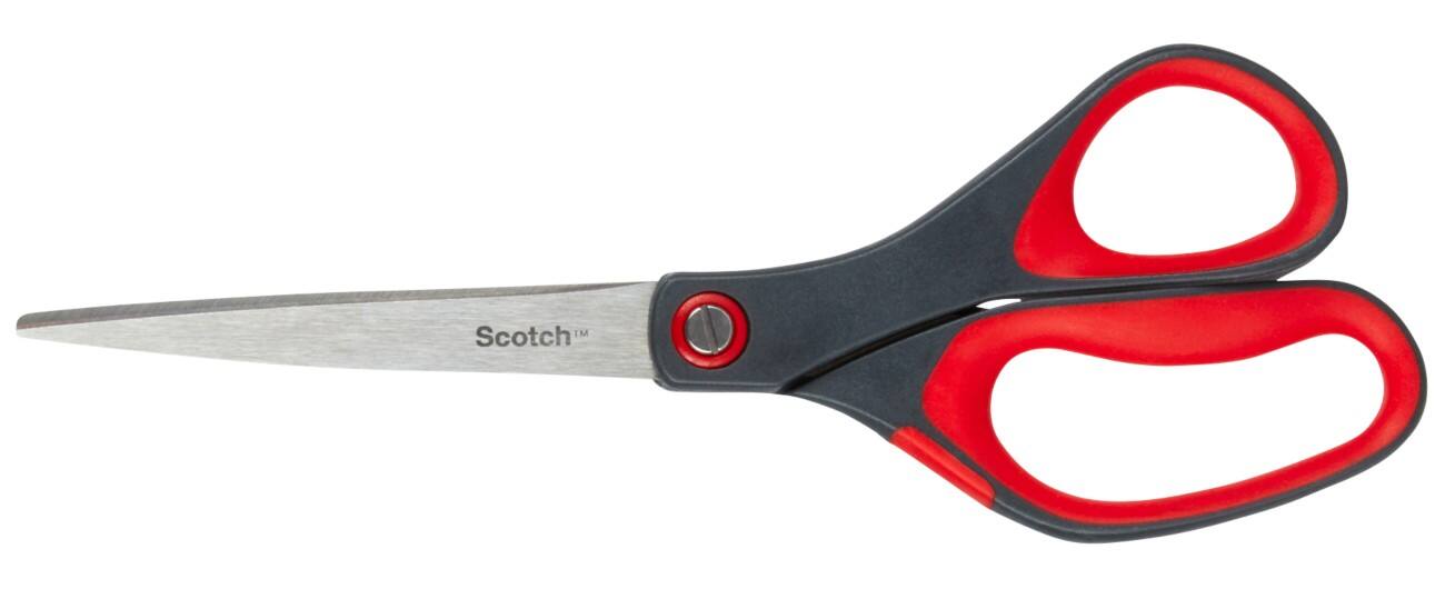 Ciseaux Scotch Précision Rouge, Gris 200 mm