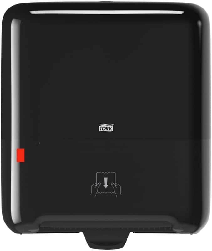 Distributeur d'essuie-mains Tork Matic 551008 H1 Plastique Verrouillable Manuel Noir