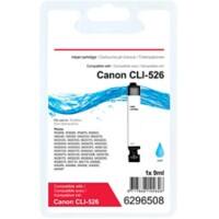 Cartouche jet d'encre Office Depot Compatible Canon CLI-526C Cyan