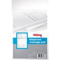 Répertoire pour messages téléphoniques Office Depot Blanc Ligné 2 A5 14,8 cm 70 g/m² 40 feuilles 40 feuilles