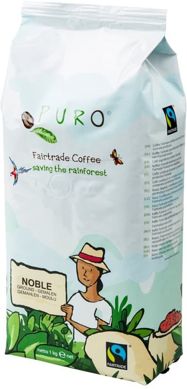 Café moulu Puro Miko Puro Fairtrade 1 kg