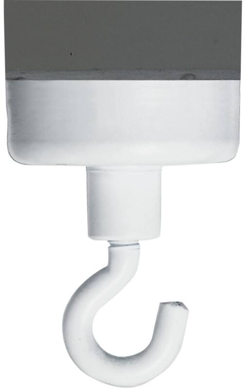 Aimants À Crochet Franken HM37 Magnétique 3,7 x 3,7 cm