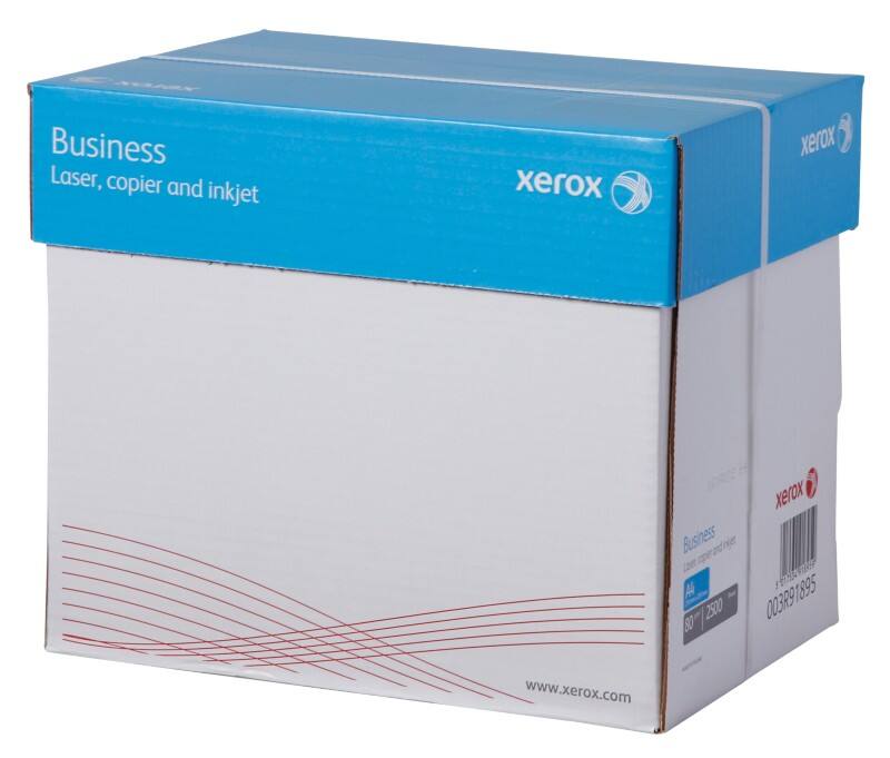 Papier imprimante Business A4 Xerox Blanc 80 g/m² Mat 4 Perforations 2500 Feuilles