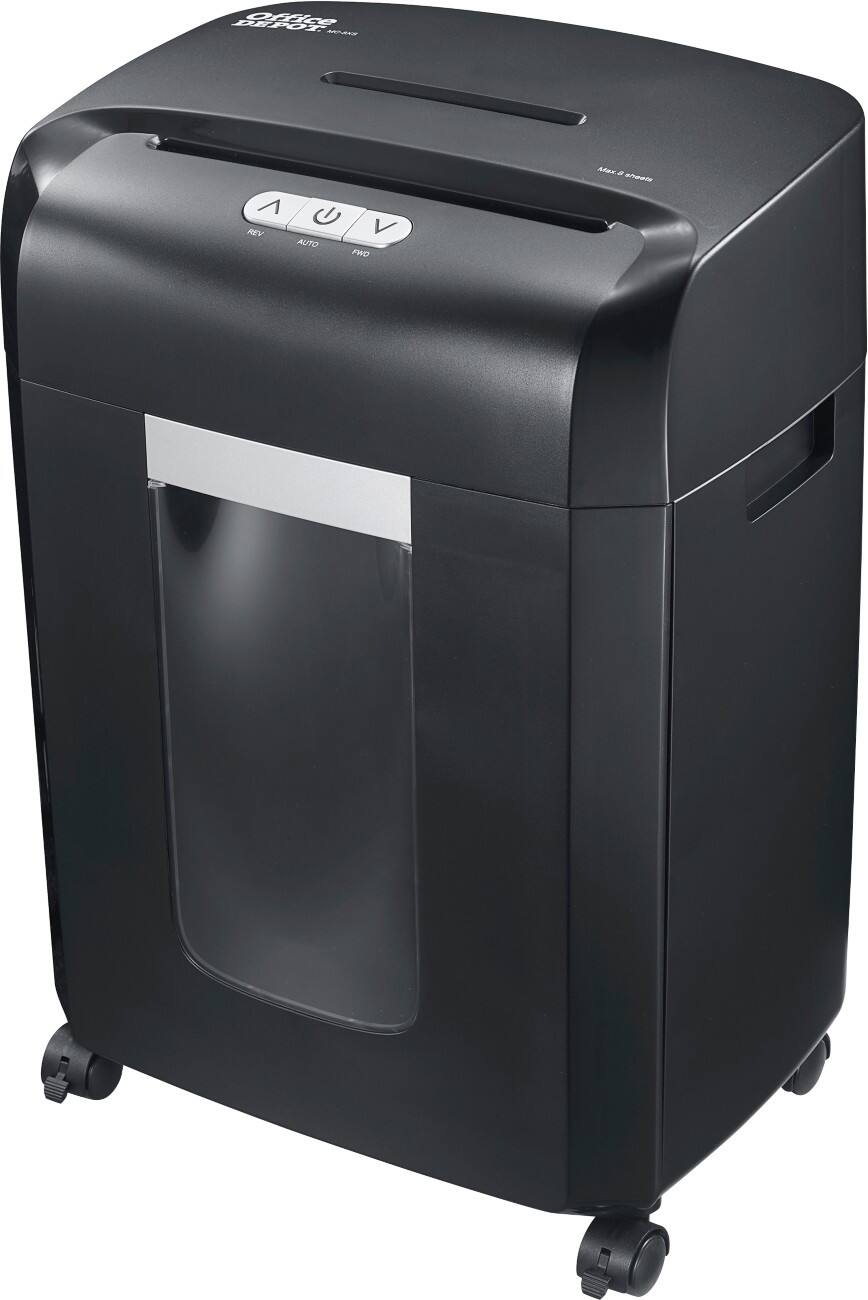 Office Depot Destructeur de documents MC -8XS Coupe Super MicroShred Niveau de sécurité P-5 8 Feuilles