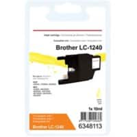 Cartouche jet d'encre Office Depot Compatible Brother LC1240Y Jaune