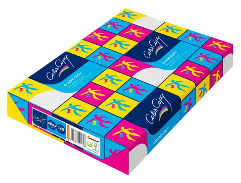 Papier imprimante Color Copy SRA3 Color Copy Blanc 120 g/m² Satin 250 Feuilles