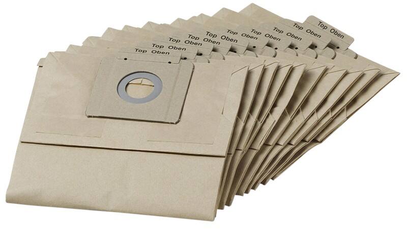 Sacs aspirateur Kärcher Filtering Marron 10 Unités