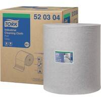 Chiffon de nettoyage industriel Tork gris W1, rouleau, 1 x 950 chiffons, 520304