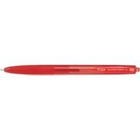 Stylo-bille Pilot Super Grip G RT Rétractable Rouge 0,4 mm Moyen Conique Rechargeable