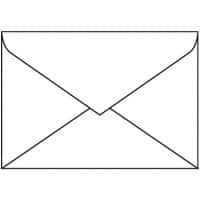 Enveloppes Sigel Sans fenêtre C5 229 (l) x 162 (h) mm Gommée Blanc 100 g/m² 50 Unités
