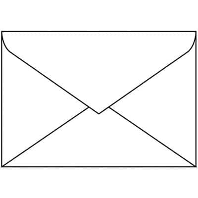 Enveloppes Sigel Sans fenêtre C5 229 (l) x 162 (h) mm Gommée Blanc 100 g/m² 50 Unités