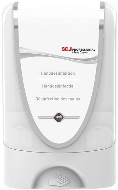 Distributeur de désinfectant pour les mains SC Johnson Professional Touch Free 1 L Blanc