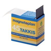 Autocollants magnetoplan Takkis Magnétique Noir 15503 45 Unités