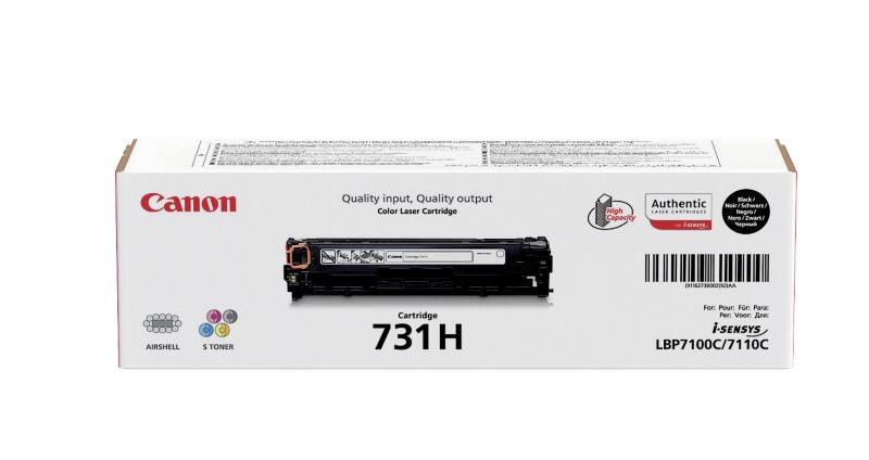 Toner 731H D'origine Canon Noir