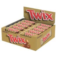 Barres chocolatées Twix Paquet 32 Unités de 50 g