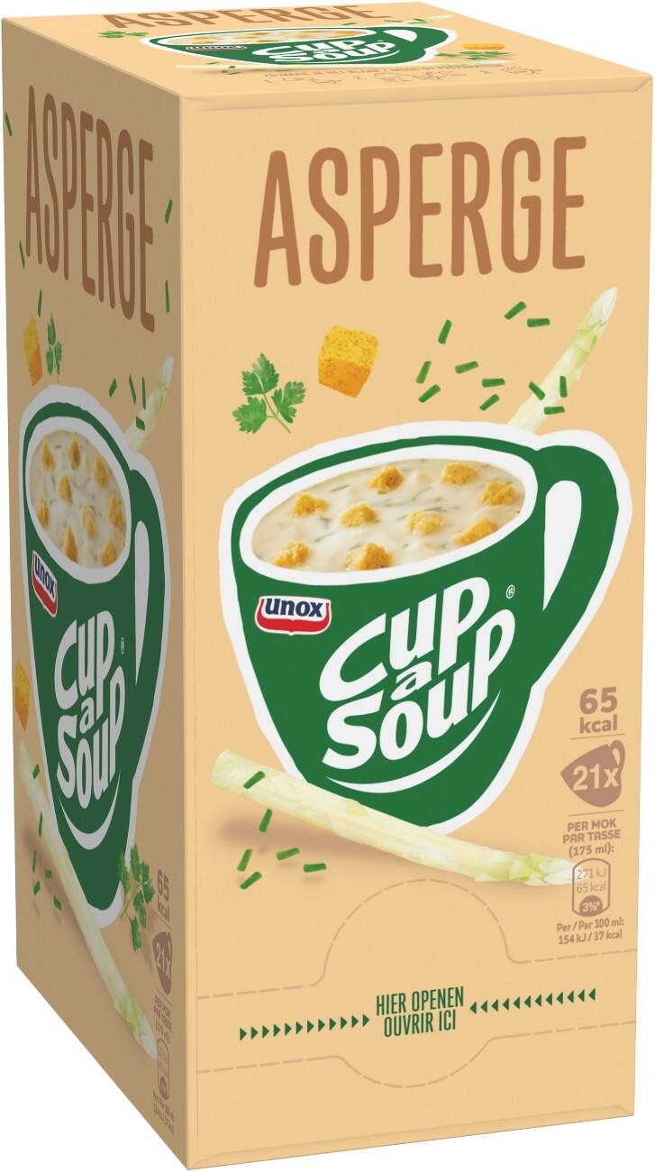 Soupe instantanée Cup-a-Soup Asperges 18734101 21 Unités de 175 ml