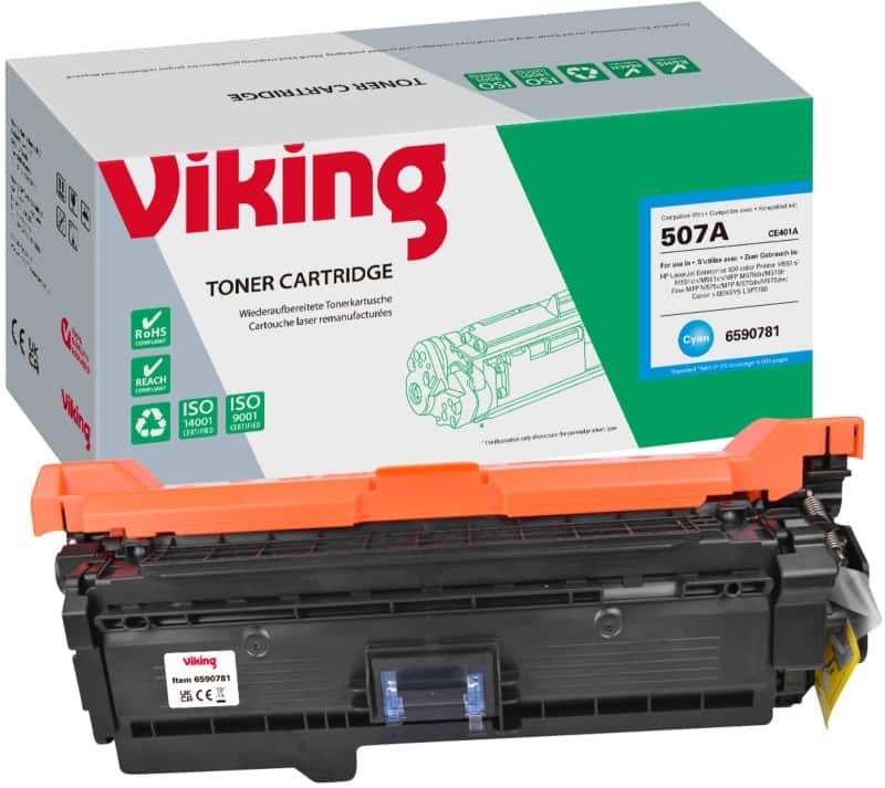 Toner Viking 507A Compatible HP CE401A Cyan