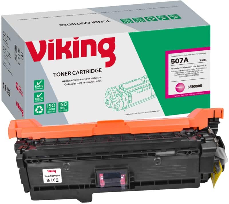 Toner Viking 507A Compatible HP CE403A Magenta
