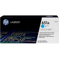 Toner HP D'origine 651A Cyan CE341A