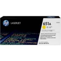 Toner HP 651A D'origine CE342A Jaune