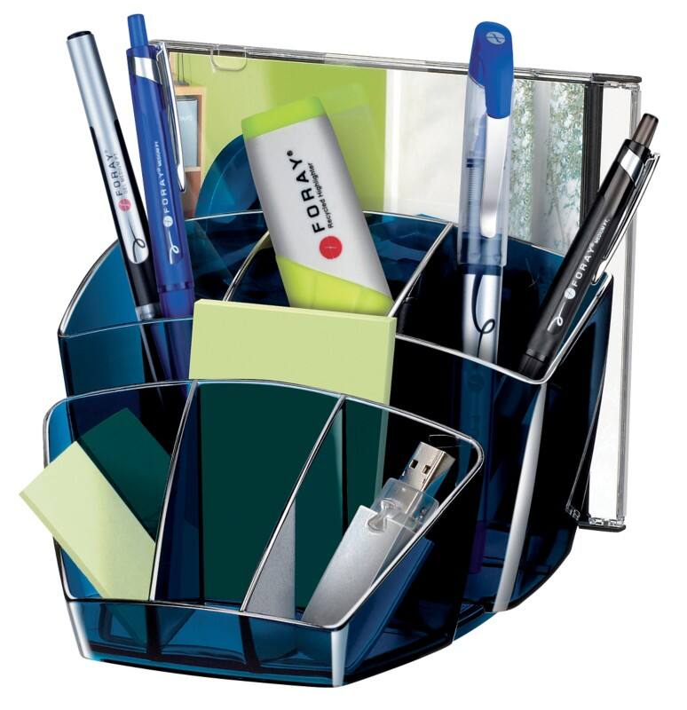 Organisateur de bureau Viking 8 Plastique Bleu minuit