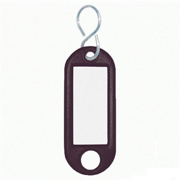 Porte-clefs WEDO Noir 10 Unités