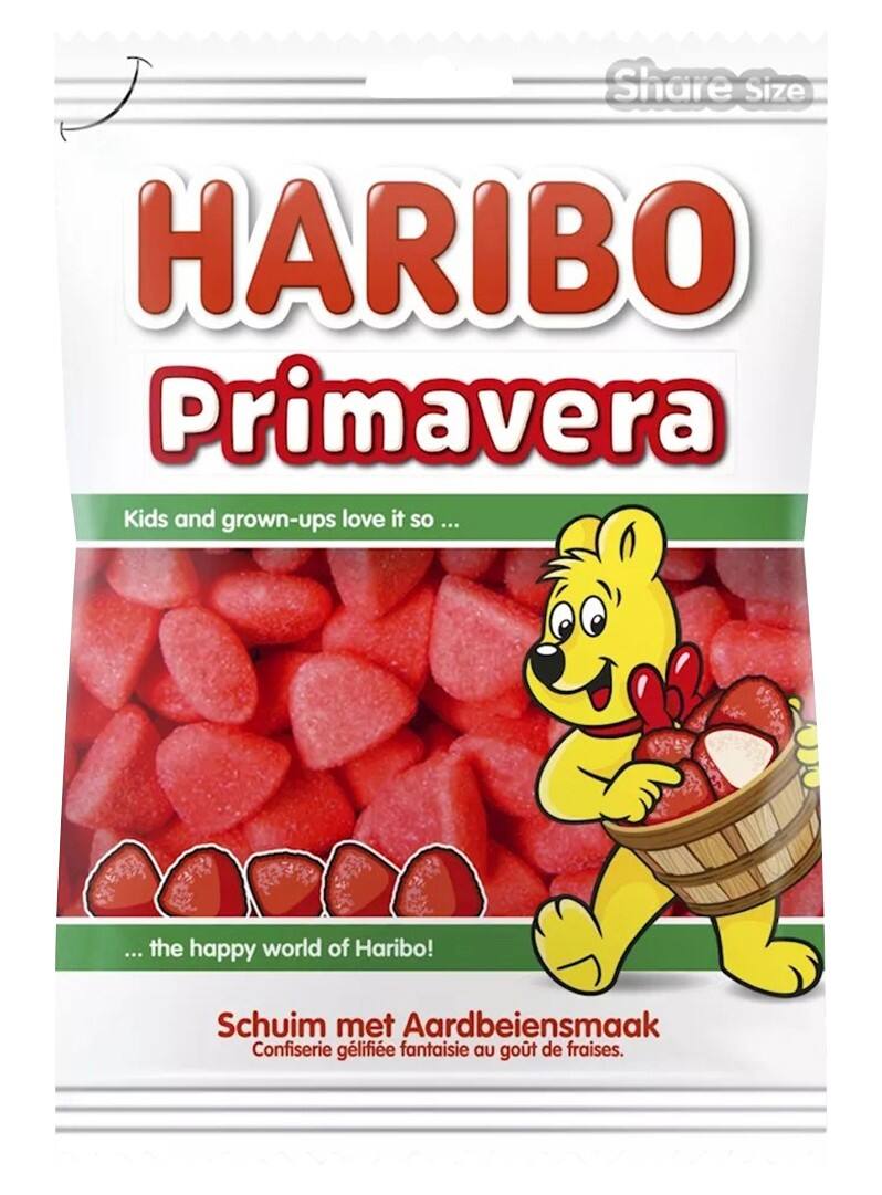 Bonbons Haribo Primavera Fraise 200 g
