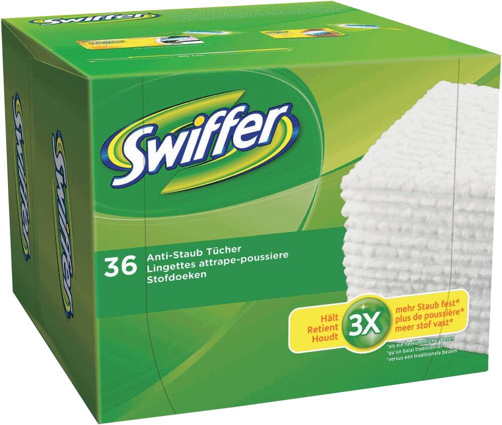 Lingettes Swiffer Q82-6667884 Fibre Blanc 36 Unités
