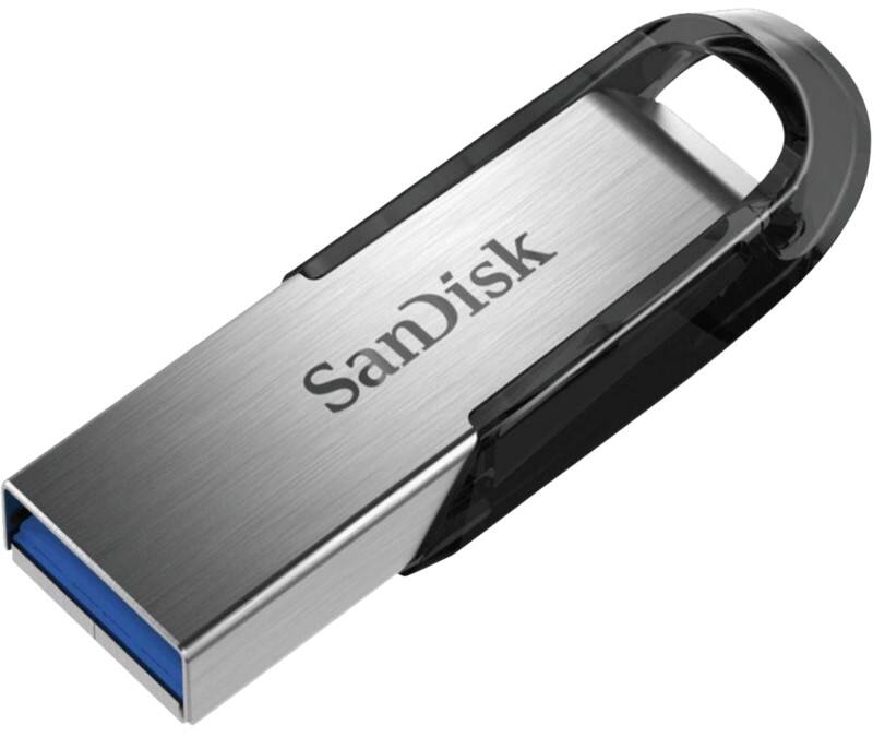 Clé USB SanDisk Ultra Flair 32 Go Noir, argenté