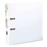 Classeur à levier Exacompta Large Prem Touch A4+ 80 mm Blanc 2 Anneaux 53348E Plastique Portrait