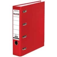 Classeur à levier Falken A4 70 mm Rouge 4 anneaux