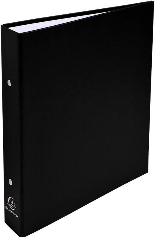 Classeur Exacompta 25 mm PP (Polypropylène) A5 2 Anneaux Noir