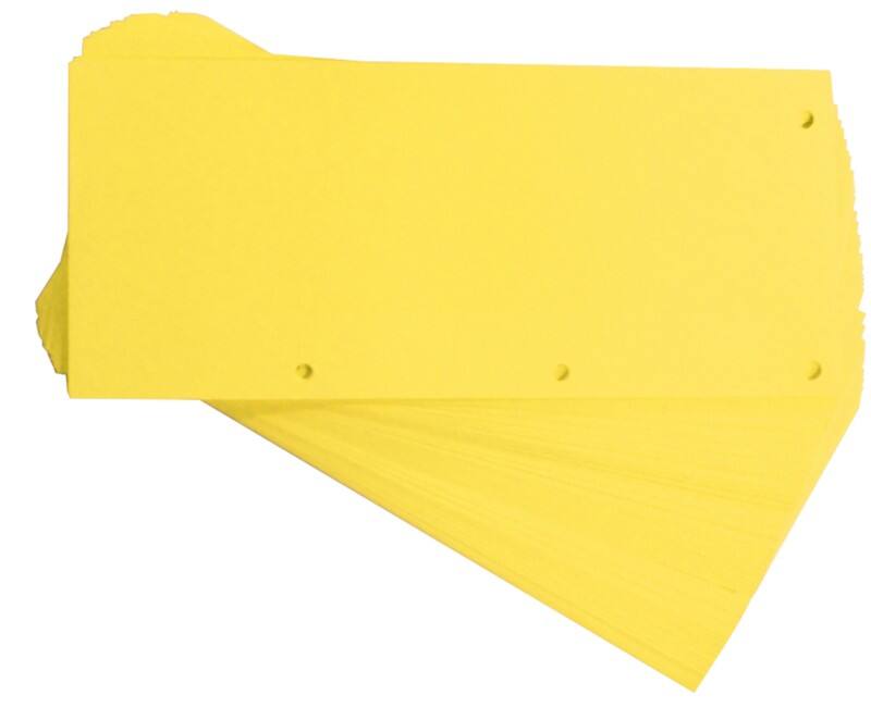 Bandes intercalaires Duo OXFORD A4 Jaune Carton Rectangulaire 4 Perforations 400014010 60 Unités