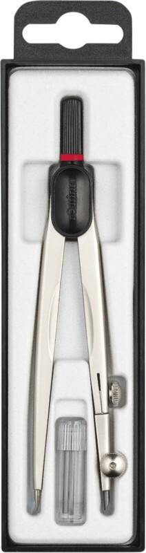 Compas Rotring Argenté, noir