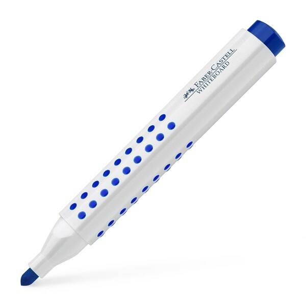 Marqueurs pour tableau blanc Faber-Castell 158351 Pointe Ronde Bleu