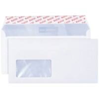 Enveloppes Elco Premium Avec fenêtre C6/5 229 (l) x 114 (h) mm Bande adhésive Blanc 80 g/m² 500 Unités
