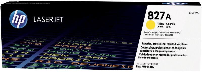 Toner HP 827A D'origine CF302AC Jaune