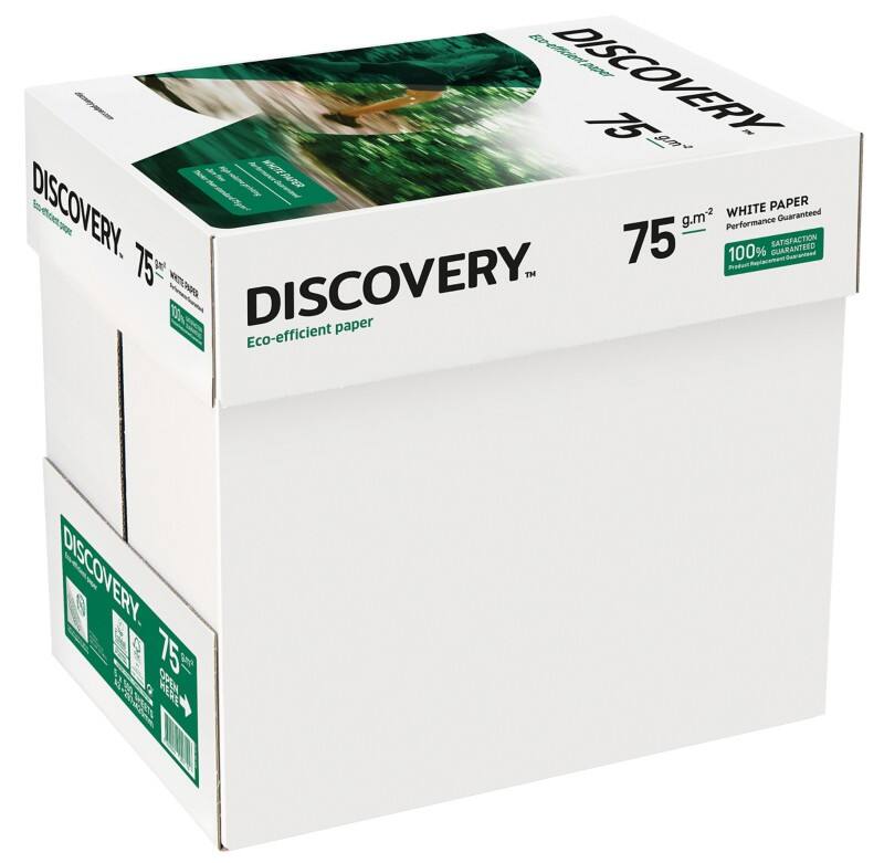 Papier imprimante Eco-efficient A4 Discovery Blanc 75 g/m² Lisse 2500 Feuilles
