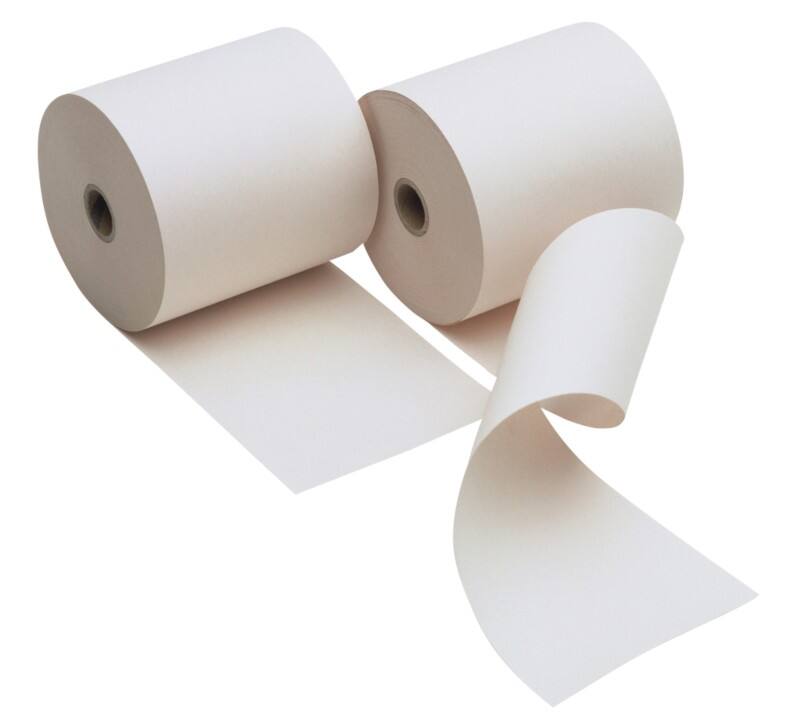 Bobine thermique 80 x 80 mm x 12 mm x 75 m 48 g/m² 5 Rouleaux de 75 m