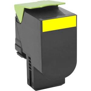 Toner 80C20Y0 D'origine Lexmark Jaune