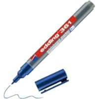 Marqueur pour tableau blanc edding E361 Bleu 10 Unités