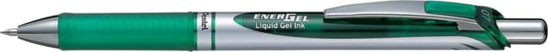 Stylo roller gel Pentel EnerGel BL77-DO Rétractable Vert 0,4 mm Moyen Ogive Rechargeable