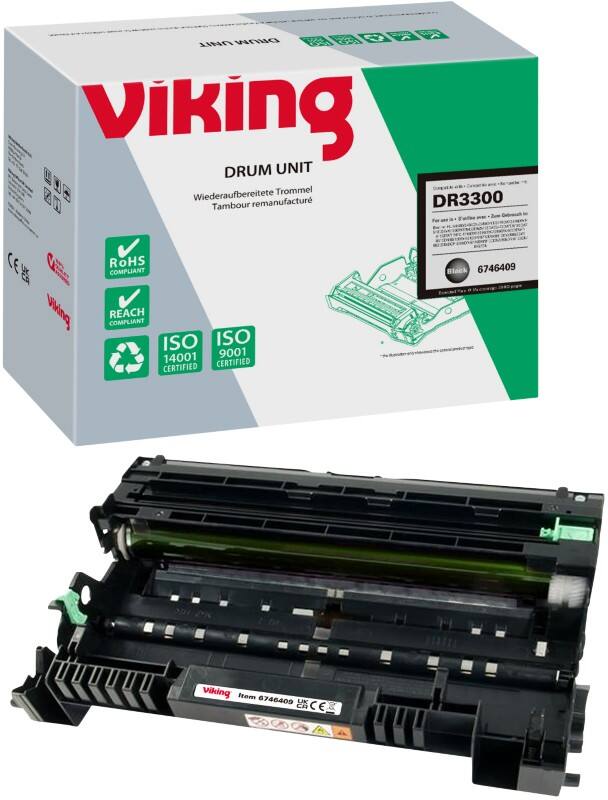 Tambour Viking compatible Brother DR-3300 Noir