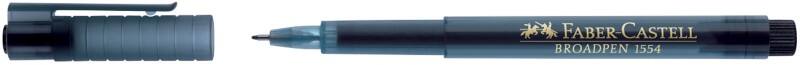 Stylo-feutre Faber-Castell BROADPEN 0,8 mm Aiguille Noir 1554